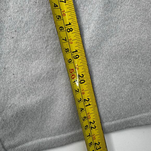 VTG Evie Gray Y2K Cashmere  Knit  Full  Zipper  Cardigan Sweater Sz L - Picture 6 of 7